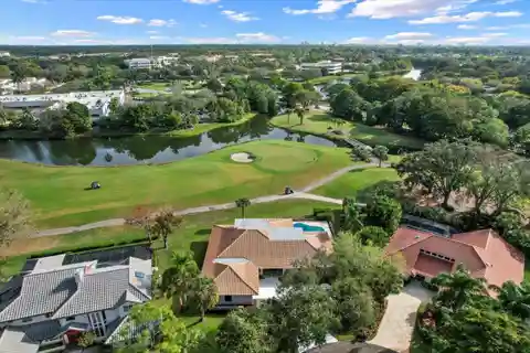 Exceptional Pool Home with Golf Course and Lake Views