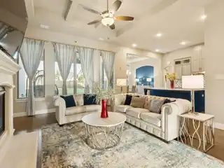 Modern Tudor Charm in the Heart of the  Mustang Lakes