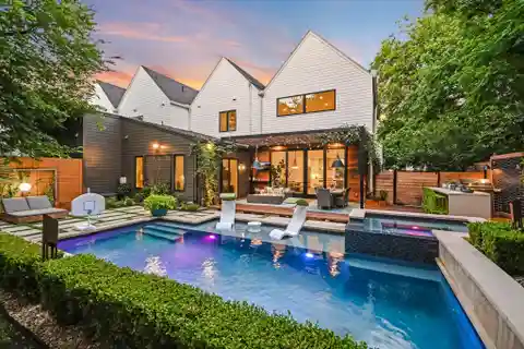 Stunning Contemporary Townhome with Private Pool Oasis
