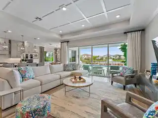 Professionally Decorated Home with Wide Lake Views