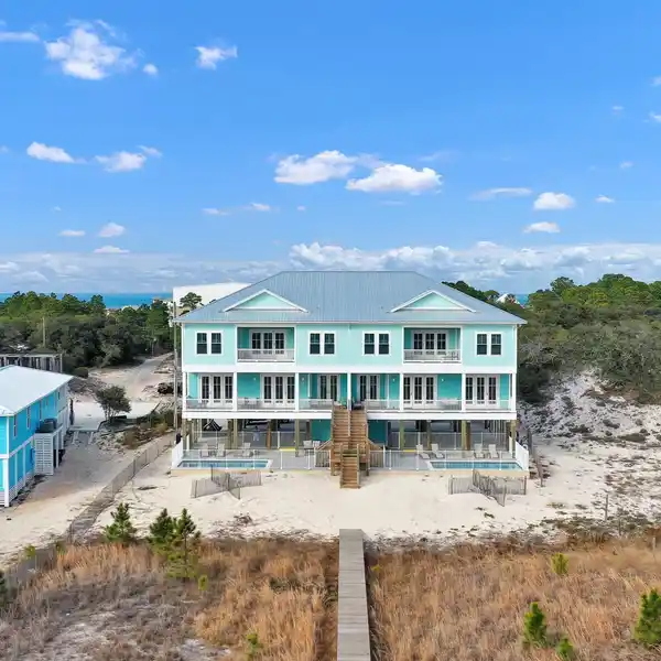 RARE GULF-FRONT DUPLEX
