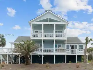 Second-Row Ocean View Home on Harbor Island