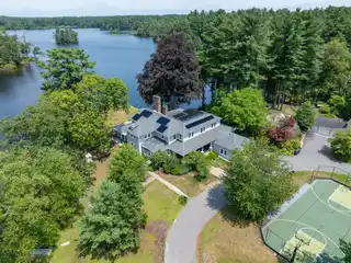 Colonial Home on a Private Peninsula