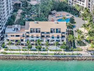 Oceanfront Bay Home on Exclusive Brickell Key Island