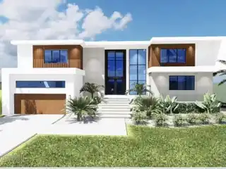 Custom Modern Home in Exclusive Marsh Pointe