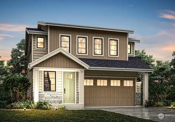 MODERN FARMHOUSE-STYLE HOME