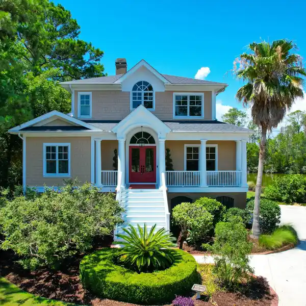 PRIVATE GATED HOME OVERLOOKING TRANQUIL POND