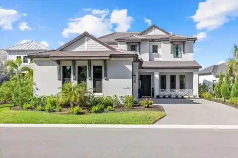 Stunning West Indies-Style Home with Lake Views