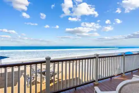 Rare Oceanfront Townhome with Private Sandy Beach