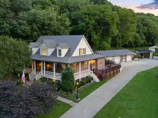 Masterfully Renovated Residence on Nearly Three Private Acres