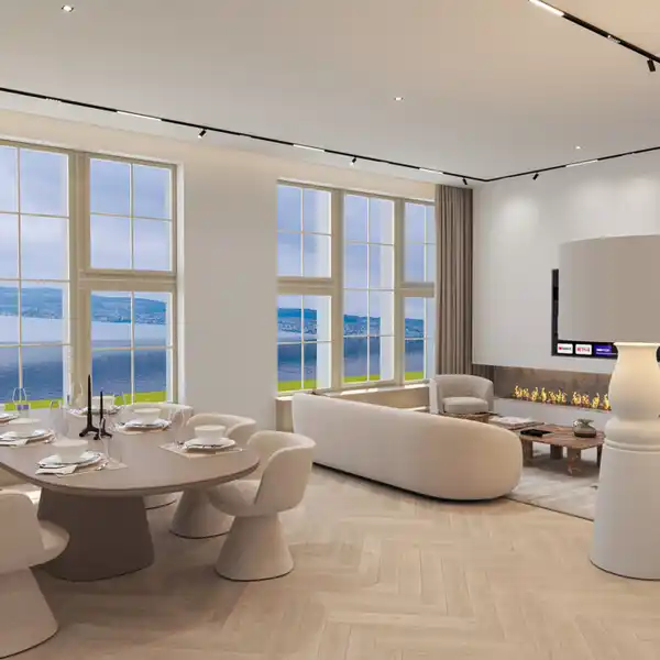 LUXURIOUS LAKESIDE TOWNHOUSE ON LAKE ZURICH