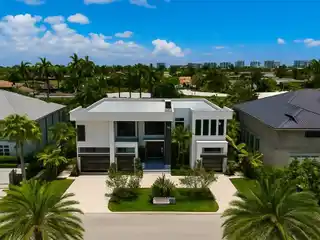 Striking New Construction Modern Waterfront Residence