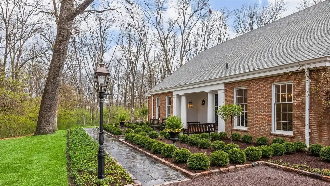 Exceptional Residence on a Partially Wooded Lot