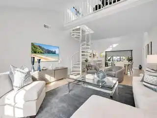 Whimsical Coastal Contemporary Condo in Olde Naples