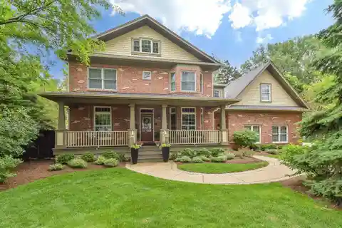 Exquisite Brick and Cedar Home on a Double Lot