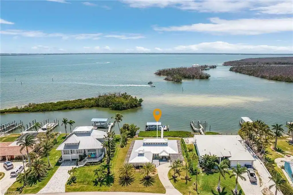 Unique Coastal Style Home on San Carolos Bay
