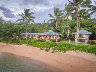 Remarkable One-acre Beachfront Residence