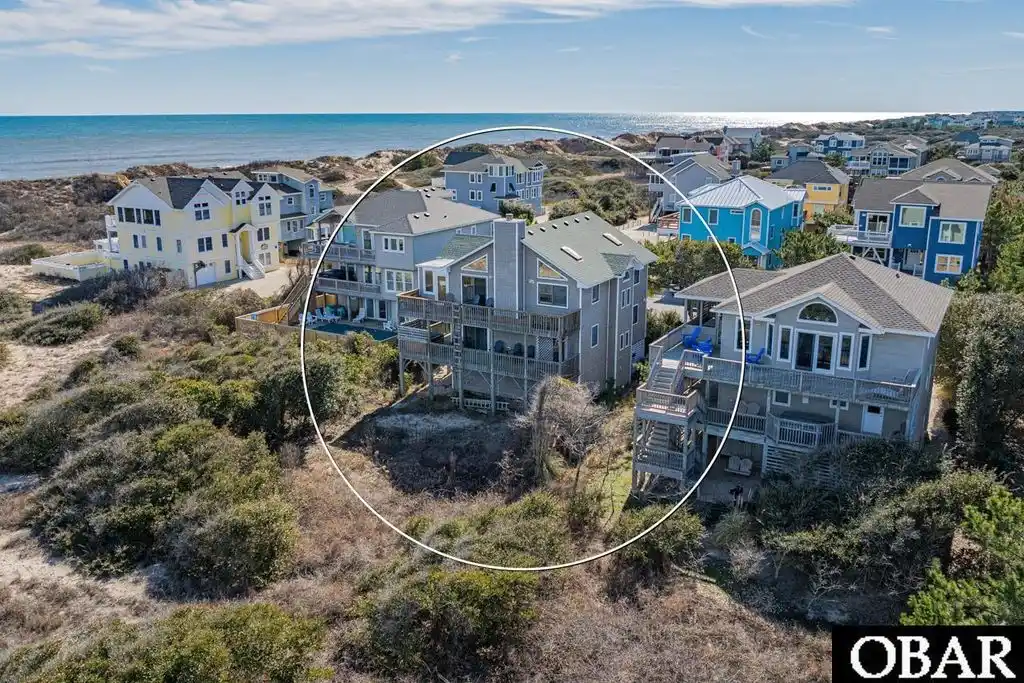 Spacious Five Bedroom Home Steps to the Ocean