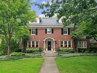 Brick Georgian Home in East Kenilworth