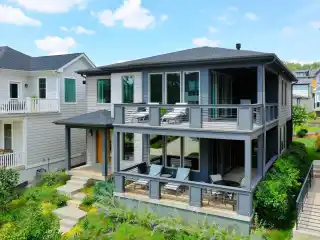 Stylish Open Concept Living with Luxe Details