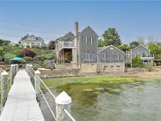 Two Waterfront Lots on Greenwich Cove