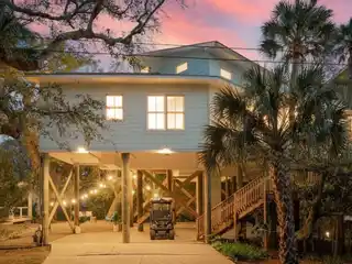 Elevated Home Blocks from the Beach