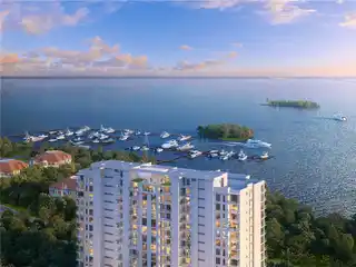 Exclusive Waterfront Tower with Sky Pools