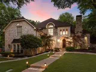 Custom Built Stone and Brick Home