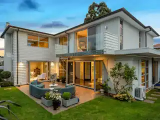 Family Living on a Tranquil Street
