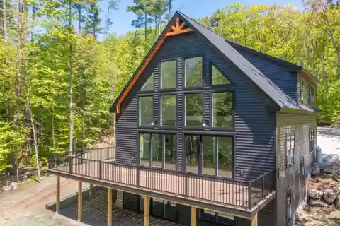 Custom-Built Home with Seasonal Lake Views