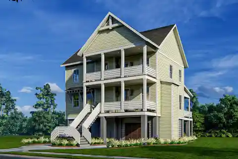 Elevated Home in Bennetts Bluff