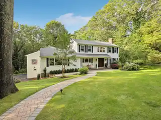 Picturesque Colonial on over Two Private Acres