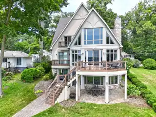 Magician Lakefront Luxury with Stunning Four-Level Design