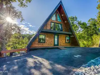 Custom A-Frame Cabin in the Great Smoky Mountains