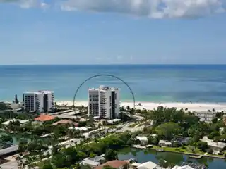 Spacious Beach Retreat in St Armand Towers North