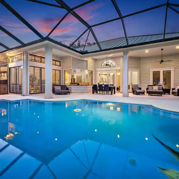 ELEGANT GOLFSIDE RETREAT WITH POOLSIDE OASIS