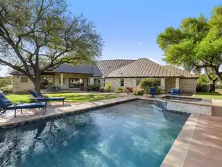 Single-story Custom Home in Prestigious Barton Creek Lakeside