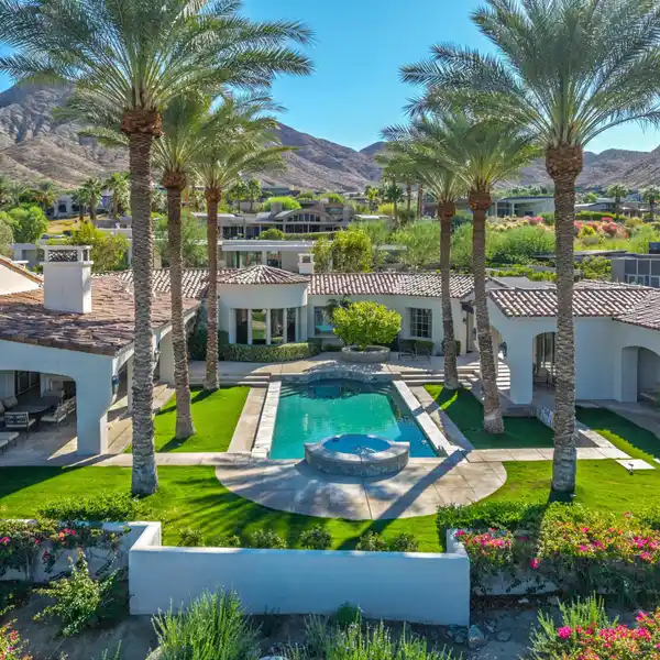 SOPHISTICATED DESERT RETREAT WITH GOURMET KITCHEN AND DUAL OFFICES