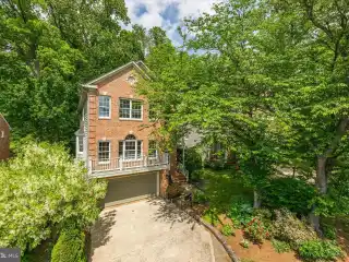 Serene Mclean Home Backing Peaceful Parkland