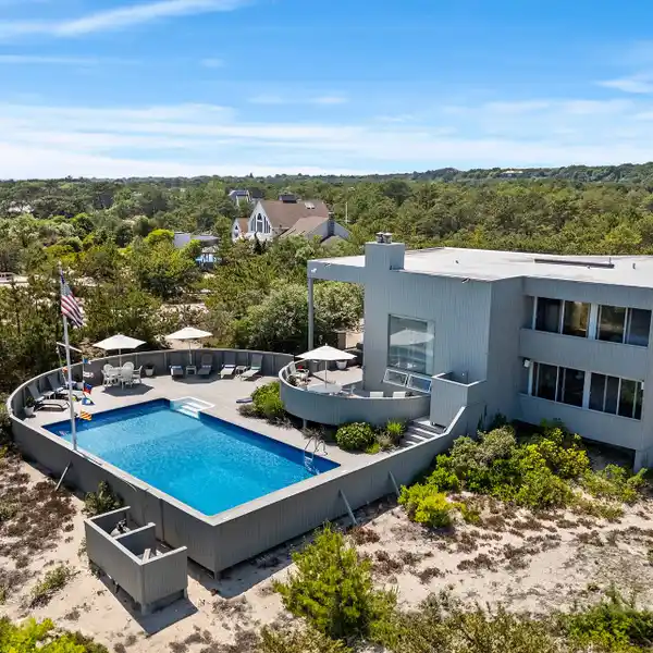 ENDLESS ATLANTIC VIEWS FROM PRIME AMAGANSETT LOCATION