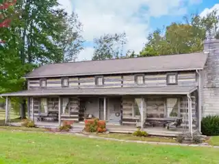 Log Home on 14.5 Acres