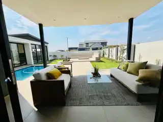 Contemporary Comfort with Entertainment Oasis Included