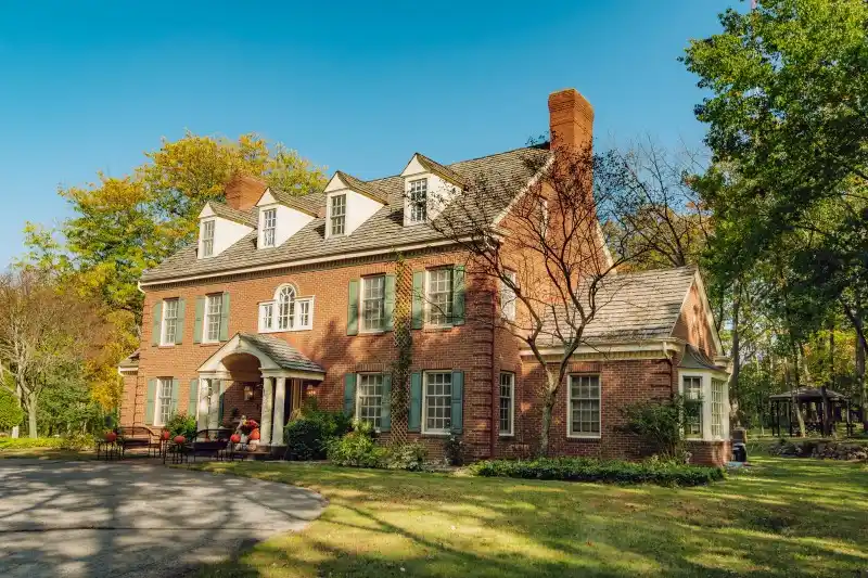 Three-story All Brick Traditional Colonial
