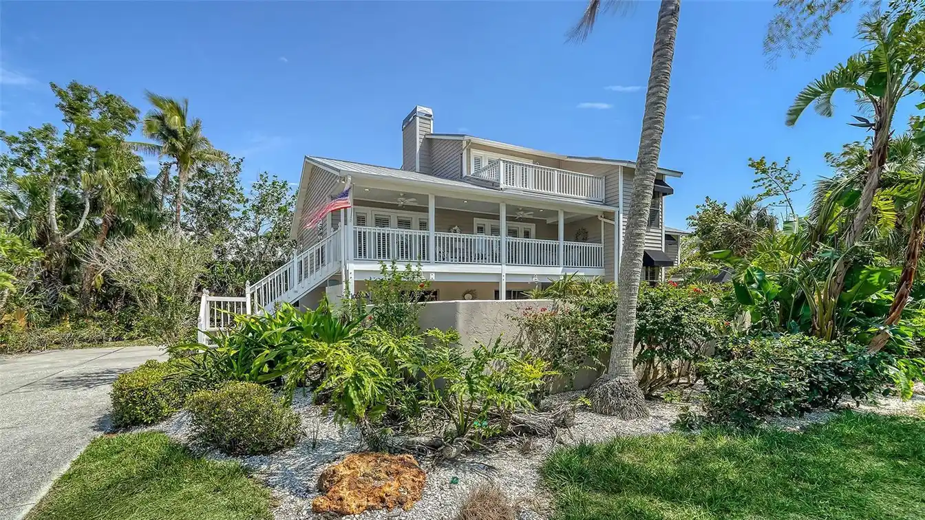 Classic Sarasota Home on Bay Island