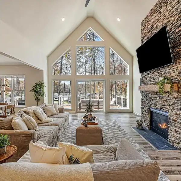CUSTOM FIVE BEDROOM HOME ON THE PRIVATE SIDE OF LAKE ANNA