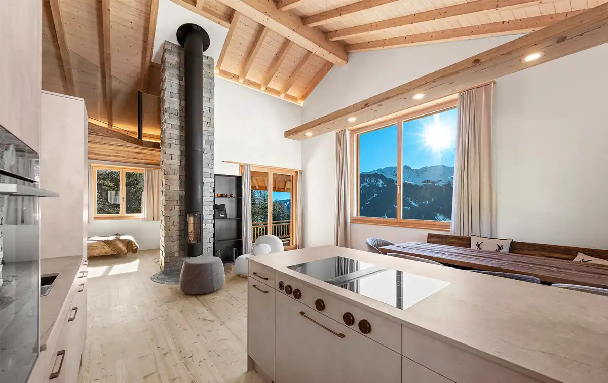 Attic Maisonette Holiday Flat with Fabulous Mountain View