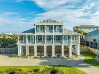 Custom Coastal Home with Unmatched Gulf and Sound Views