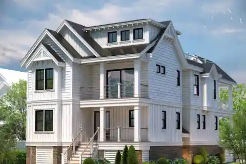 High-end New Home on the Peaceful North End of Avalon