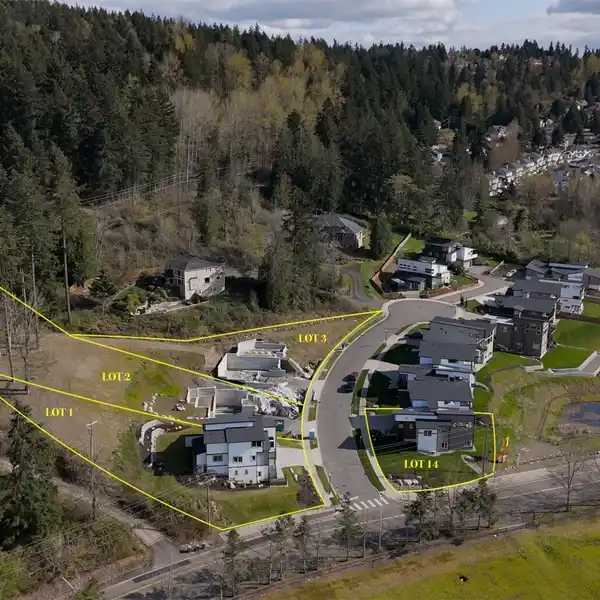 NEW CONSTRUCTION ON A CORNER LOT