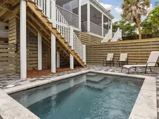 Folly Beach Home with Coastal Charm